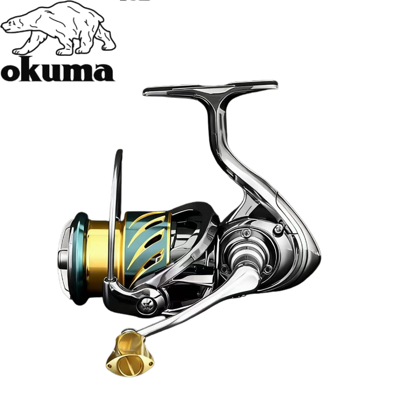 Abu Garcia Reel Max - オクマ釣具 スピニングリール ユニバーサルフィッシングリール オールメタルフィッシングリール ロングキャスティング 特殊釣り糸リール