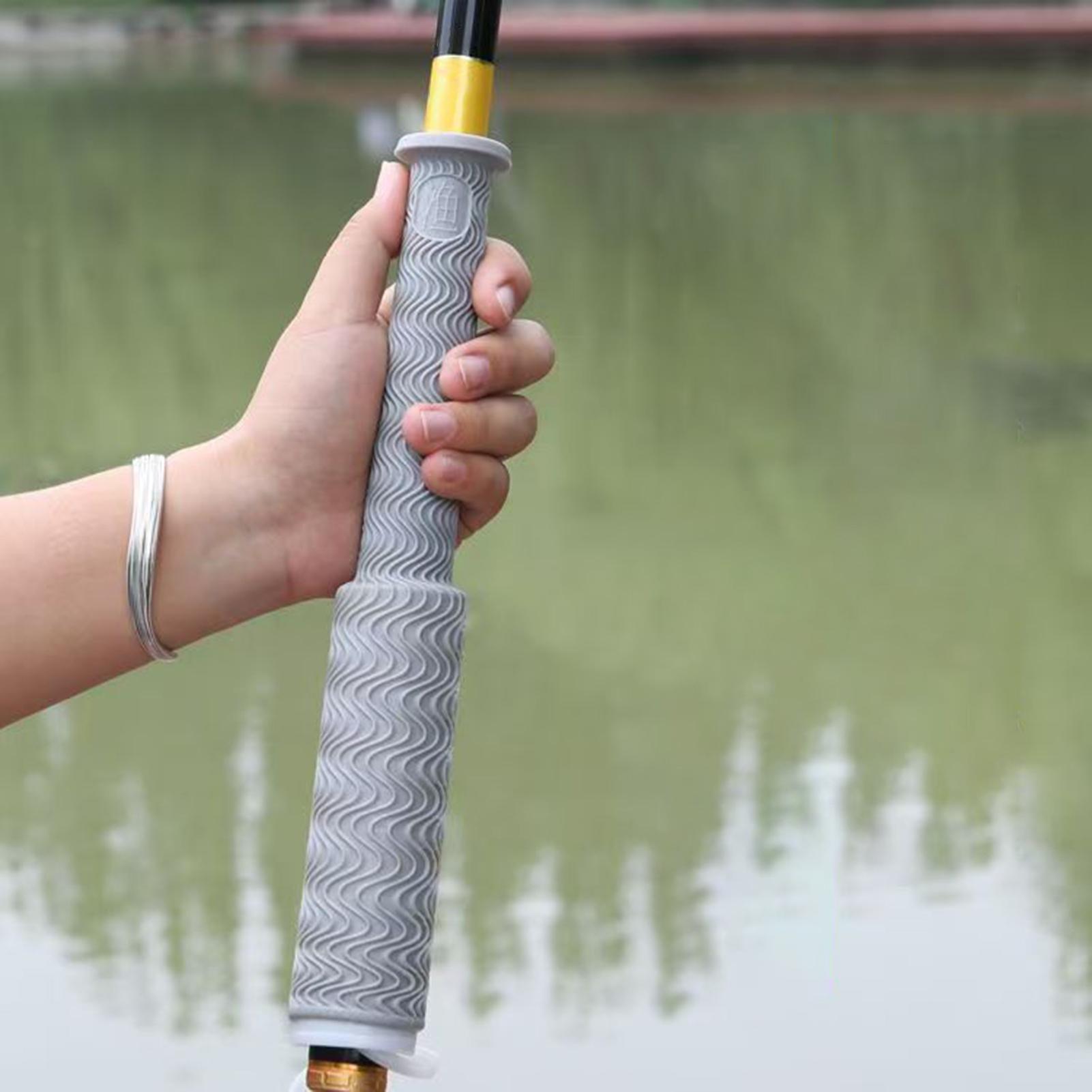釣り竿ハンドルスリーブ 滑り止め保護グリップ 海水ボート カ - Fishing Boat Oar のレビューと価格