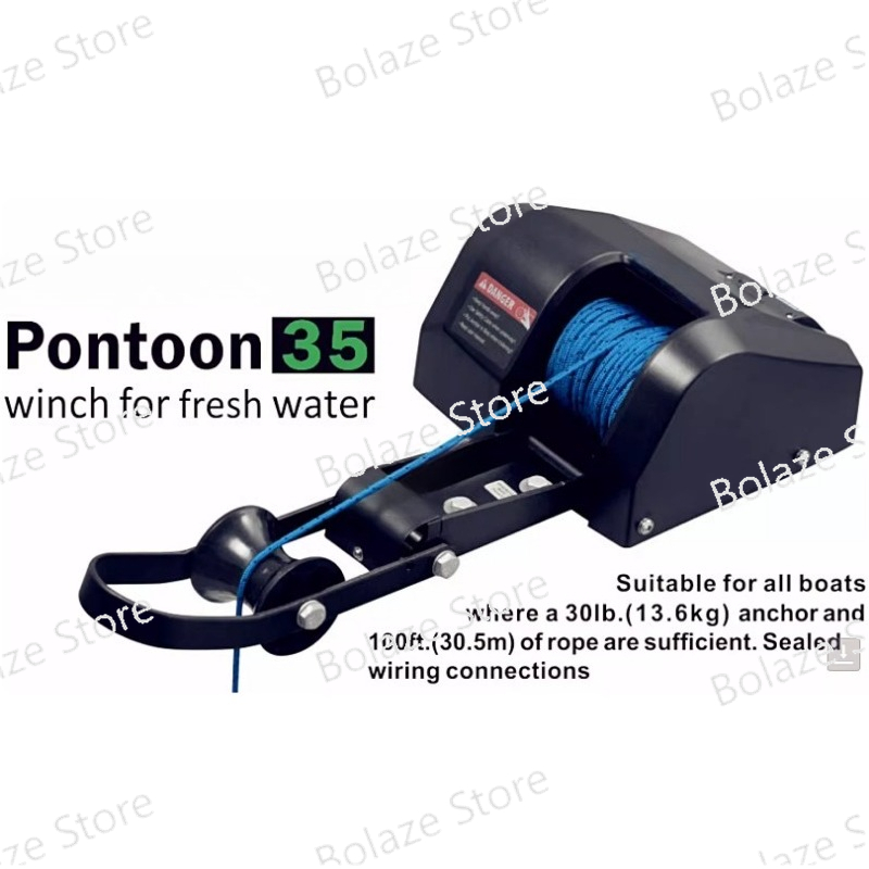 マリン電動ウインチ、海水対応アンカーウインチ、ヨット、釣り船 - Fishing Boat Anchor Winch のレビューと価格