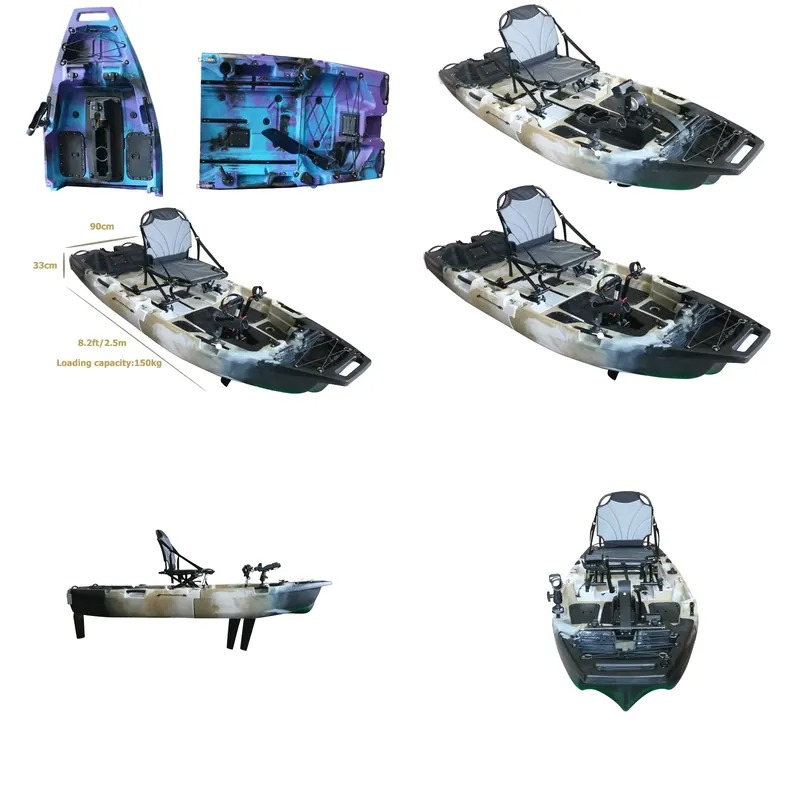 8フィート モジュラー式 シングルシート フィンペダル駆動  - Fishing Boat Seat のレビューと価格