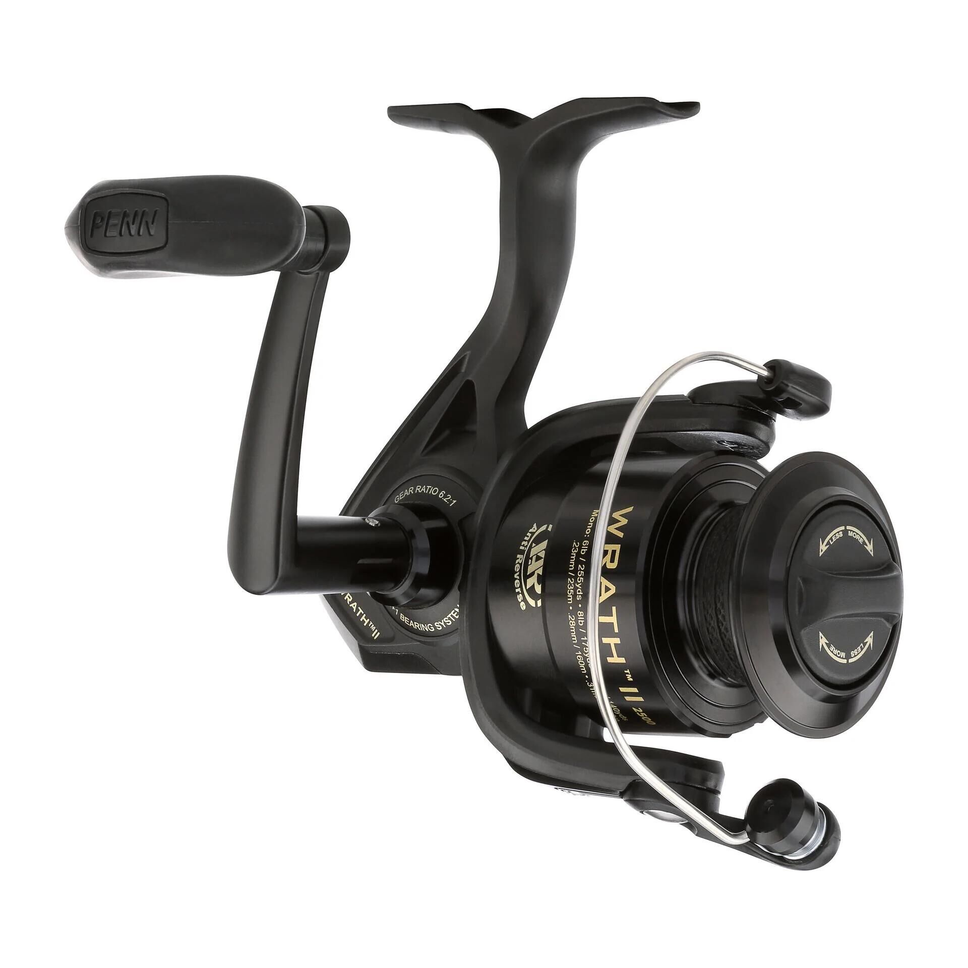 PENN WRATH II スピニングリール 2500-80 - Penn Reel Battle のレビューと価格