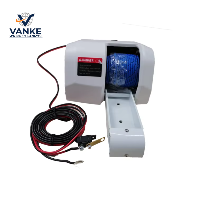 12V電動ボートアンカーウィンチ 標準釣り用アンカーウィンチ - Fishing Boat Anchor Winch のレビューと価格