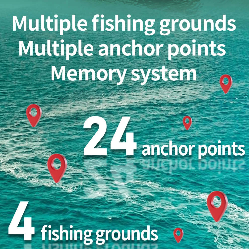 500メートル遠隔操作、1.5キロ積載可能、GPS搭載釣り餌 - Fishing Boat Anchor のレビューと価格