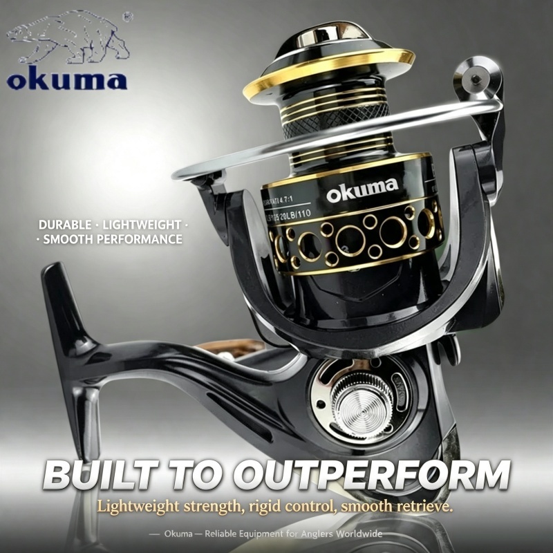 OKUMA-スピニングリール、メタル超軽量釣りリール、釣り道 - Fishing Boat Steering Wheel のレビューと価格