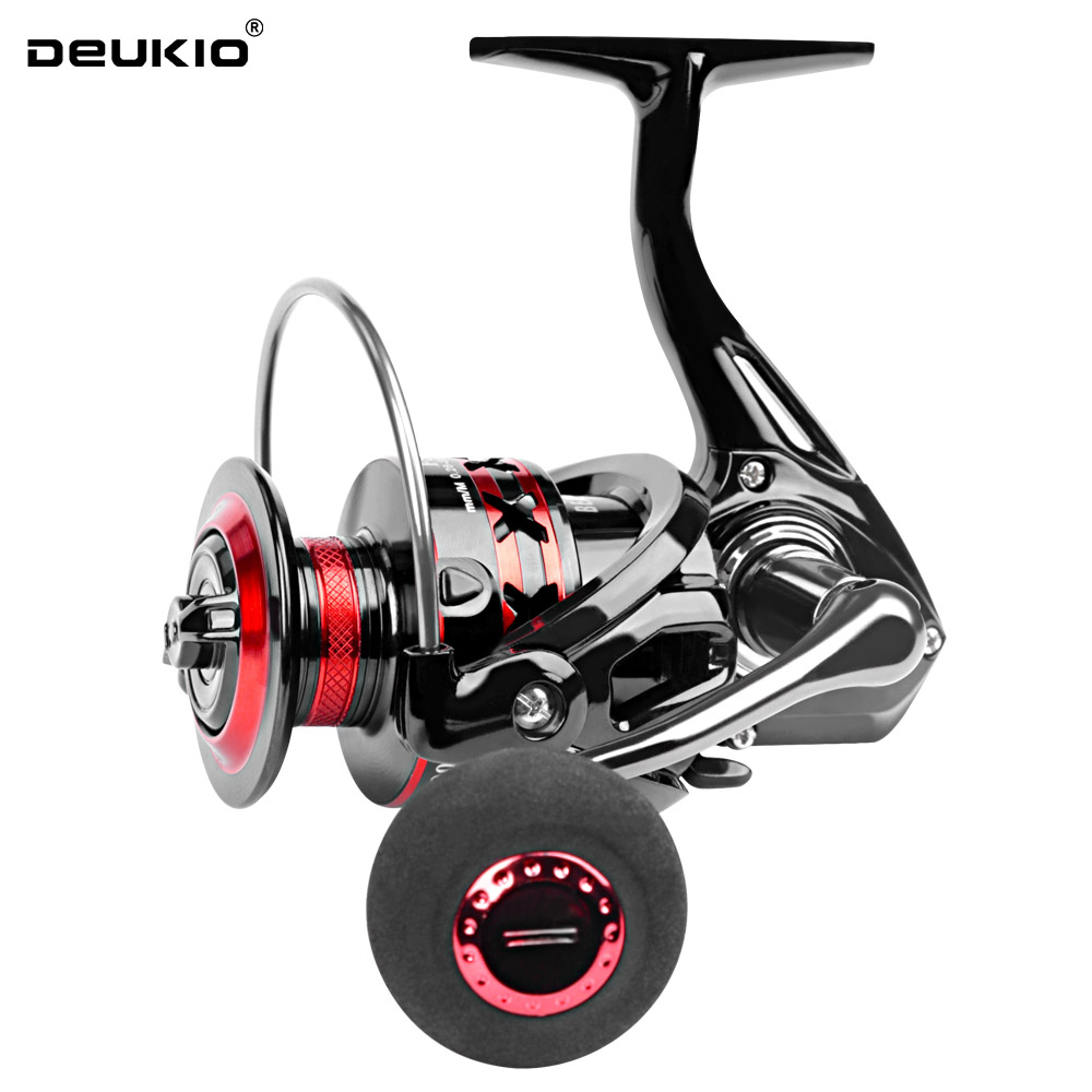 Deukio-耐久性のあるボールベアリング釣りリール,金属ス - Fishing Boat Steering Wheel のレビューと価格